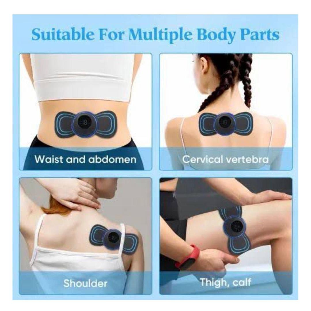 EMS Butterfly Rechargeable Massager– Compact, Wireless Relieffor Muscles & Stress