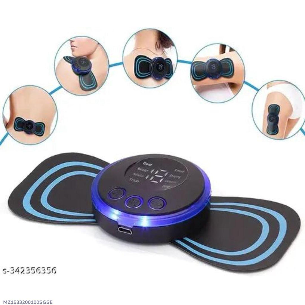 EMS Butterfly Rechargeable Massager– Compact, Wireless Relieffor Muscles & Stress