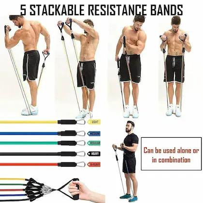 Resistance Band Set for Home Workout Pakistan